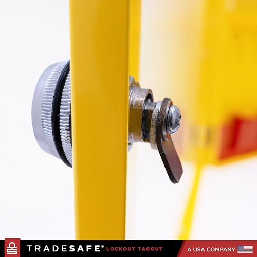 TRADESAFE Lockout Tagout Station, Lock Out Tag Out Station Unfilled - No Loto Devices Included, Wall Mount Loto Kit Cabinet, Lockout Station 22-1/2 x 18 x 3 inches - style: Unstocked