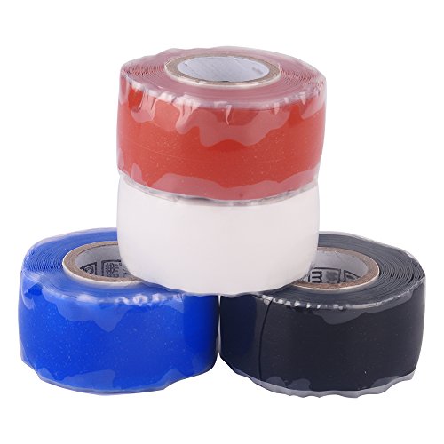 Walfront Self Fusing Silicone Tape Waterproof for Plumbing Hose Repair Electrical Insulation and Pipe Sealing