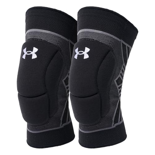 Under Armour 3 Long VB Knee Pads Youth Black OSFM - color: Black, size: Youth