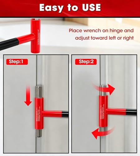 4-in-1 Door Hinge Adjustment Tool for Residential,Commercial Door