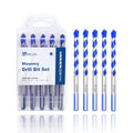 5 Pack 5/16 inch Masonry Drill Bit Set for Concrete,3 Flat Shank,4" Length - size: 5/16 inch（ 5 Pack ）, style: 3 Flat Shank