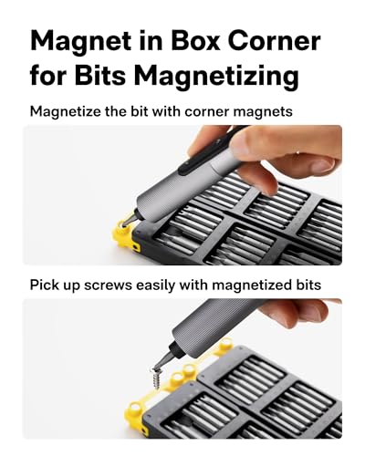 HOTO SNAPBLOQ™ S-A01 Electric Screwdriver, Precision Screwdriver Set