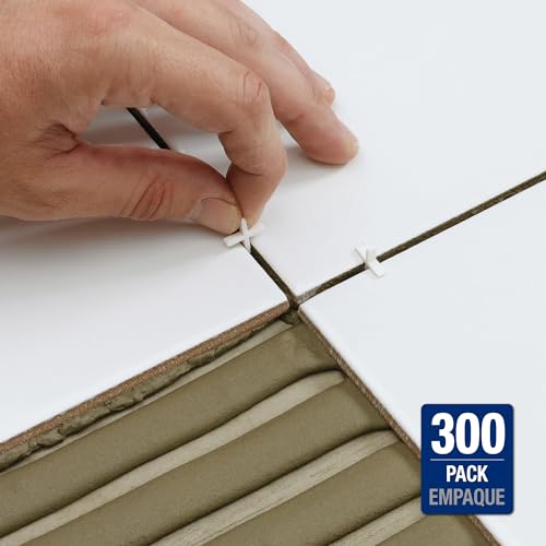 QEP 1/16" Traditional Flexible Tile Spacers (300 Pack) - style: 1/16-Inch 300-pack