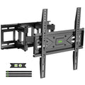 USX MOUNT Full Motion TV Wall Mount for Most 32-70 inch TVs up to 99 lbs, Wall Mount Bracket with Dual Articulating Arms, Swivel, Tilt, Max VESA 400x400mm, TV Mount Fits 12”/16” Wood Studs - size: 32-70 inch, 99 lb