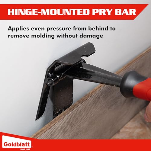 Goldblatt Trim Removal Tool, 3-inch Baseboard Removal Tool