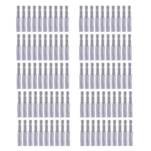Rocaris 100 Pack 1/4" Hex Magnetic Extension Socket Drill Bit Holder - style: 100 Pack