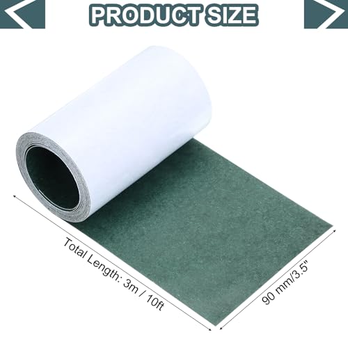 MECCANIXITY Electrical Insulating Adhesive Paper 90mm, 10ft Battery Insulator Gasket Paper Sheet for 18650 21700 26650 Battery Pack - size: 90mm