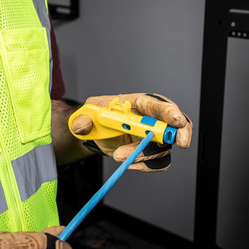 Klein Tools VDV110-295 Data and Coaxial Cable Combination Radial Stripper - style: Twisted Pair and COAX Prep Tool