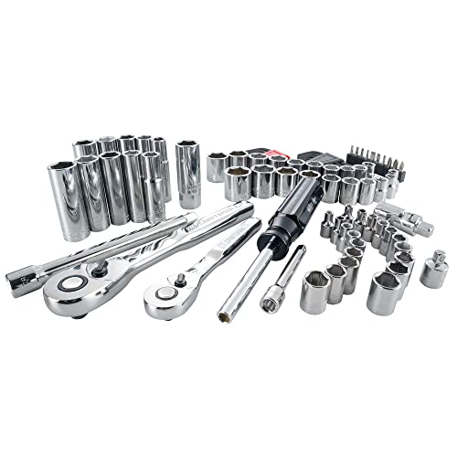 CRAFTSMAN Mechanics Tool Set, SAE/Metric, 1/4-Inch Drive, 83-Piece (CMMT12021) - style: 83 Piece Set
