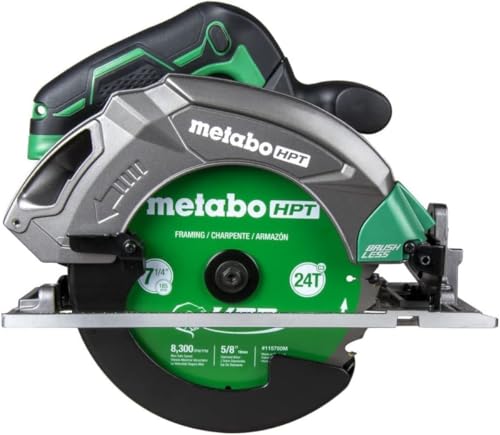 Metabo HPT 18V MultiVolt 7-1/4 In Cordless Circular Saw, C1807DAQ4