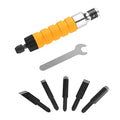 Woodworking Carving Chisel Electric Carving Machine Engraving Knife Tool with 5 Blades and 1 Wrench