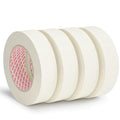 SWRT Masking Tape 1 Inch x 55 Yards – 4 Rolls (220 Yards Total), Strong Adhesive, Easy Tear, Clean Removal Painter’s Tape for Painting, Labeling, Crafts, Home & Office, White - size: 1 Inch x 55 Yards x 4 Rolls