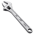 Jetech 10-Inch Adjustable Wrench - Professional Heavy Duty Chrome Vanadium Steel Shifter Spanner with Inch/Metric Scale Wide Caliber Opening - size: 10 Inch