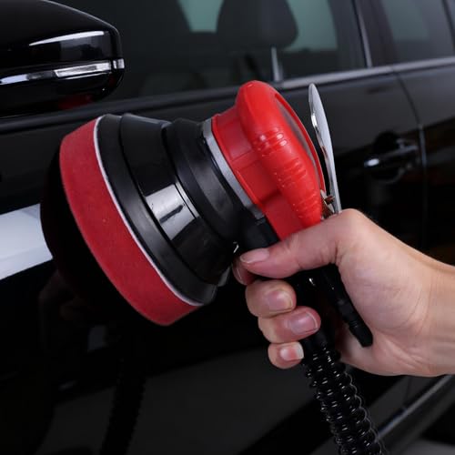 Autolock Air Random Orbital Sander with Extra 5"&6" Backing Plate 1pcs - size: 5/6 Inch