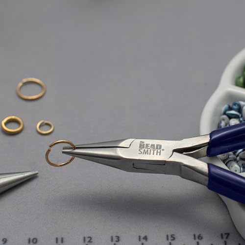 The Beadsmith Chain-Nose Pliers 4-1/2" Long - style: Chain Nose