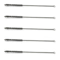 Steel Wire Tube Brushes, Stainless Steel, 0.5" Diameter, 12" Length, 5pcs - color: 5pcs, size: 1.2cm