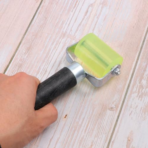 Rubber Seam Roller, Anti-Bubble Smoothing Tool for Wallpaper & Car Sound Deadening