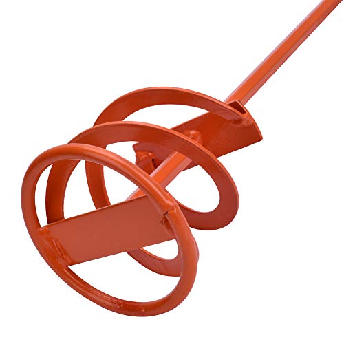 Paint & Mortar Mixer, 16" L, 3" Dia (Orange#02) - color: Orange#02
