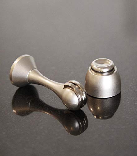 Magnetic Door Stop - Brushed Nickel - 1pc - color: Brushed Nickel