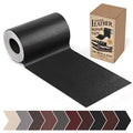 Leather Repair Patch, Black Leather Repair Tape for Furniture - color: Black, size: Fine Grain 4 x 63 In