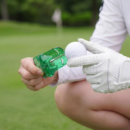 Outus Golf Ball Marking Stencil Alignment Liner - color: Green, style: Bright