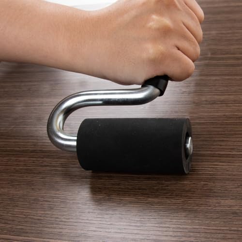 O'SKOOL 12" Edge Banding Roller – Rubber J Roller with Long Handle for Laminate, Veneer, Flooring, and Wall Applications, VAL006