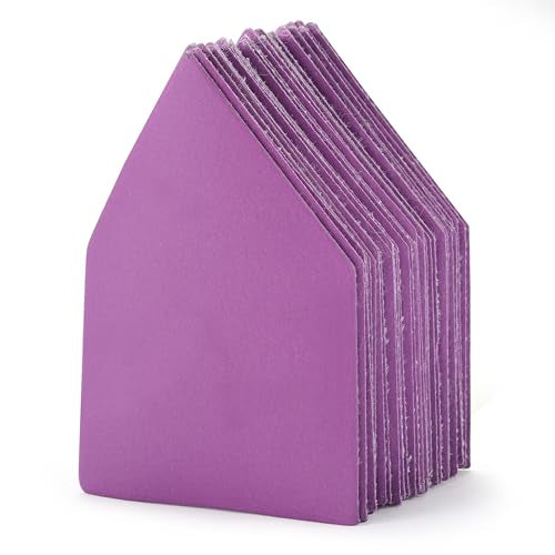 400 Grit Sandpaper, Triangle Sanding Sheets, Fits Milwaukee M12 Fuel Sander - style: 400 Grit
