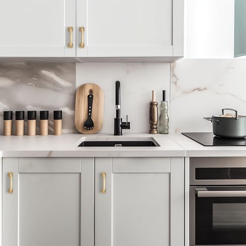 30 Pack Kitchen Cabinet Handles 3 Inch Champagne Bronze Cabinet Pulls - color: Champagne Bronze, size: 3 Inch Hole Centers