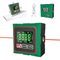 Digital Angle Finder with Laser, 4 Side Magnetic Inclinometer