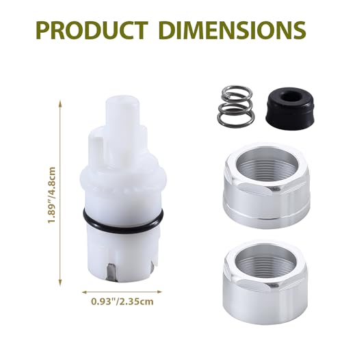 RP42096 Faucet Cartridge Repair Kit Compatible with Delta and Peerless faucet (2 Pack)