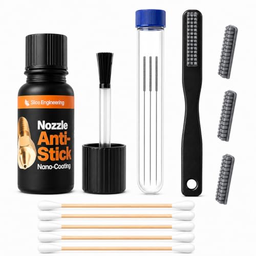 Slice Engineering 3D Printer Nozzle Cleaning Kit with Anti Stick Coating