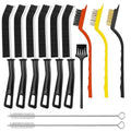 12PCS Crevice Cleaning Brush,Hard Bristle Grout Scrub Brushes for Gaps