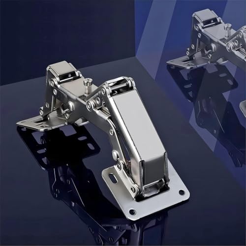 Qrity 2X Soft Close Hinges with Screws 175° Hydraulic Cabinet Doors Hinge - size: 2 Pcs Hinges-Slow Close