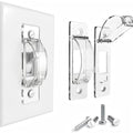 Child Proof Light Switch Cover Guard, 2 Pack Toggle Switch Lock, Clear - color: Clear, size: 2 Pack