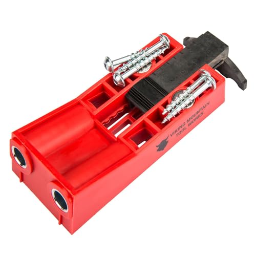 Viking Mountain Tool Works Pocket Hole Jig and Face Frame clamp kit with Builders 500 pack of pocket hole screws for 3/4 hard and soft wood. Build tables, shelves, cabinets, furniture, and more!
