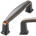 KOOFIZO 10 Pack 3 in Oil Rubbed Bronze Cabinet Pulls, Drawer Handles 1817 - color: Oil Rubbed Bronze, size: 3" CC - 10Pcs