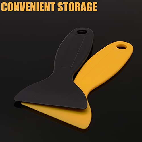 12pcs Plastic Spatula Scraper, Putty Scraper, Air Bubble Remover