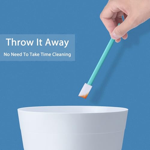 Lumkew Crevice Cleaning Brush Tool Toilet Seat Crack Gaps Cleaner, 40pcs