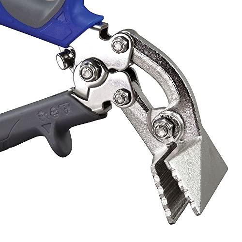 Klein Tools 86524 Hand Seamer, Offset Metal Seamer has 3-Inch Jaw, Bends 22 Gauge Steel and 24 Gauge Stainless - style: Offset Hand Seamer