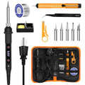 Soldering Iron Kit 80W LED Soldering Gun Adjustable Temp 356-968℉