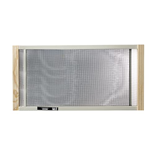 Frost King AWS1025SP WB Marvin Adjustable Window Screen, 10in High x Fits 15-25in Wide - style: 10" High x Fits 15-25" Wide