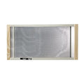 Frost King AWS1033SP WB Marvin Adjustable Window Screen, Natural - style: 10" High x Fits 19-33" Wide