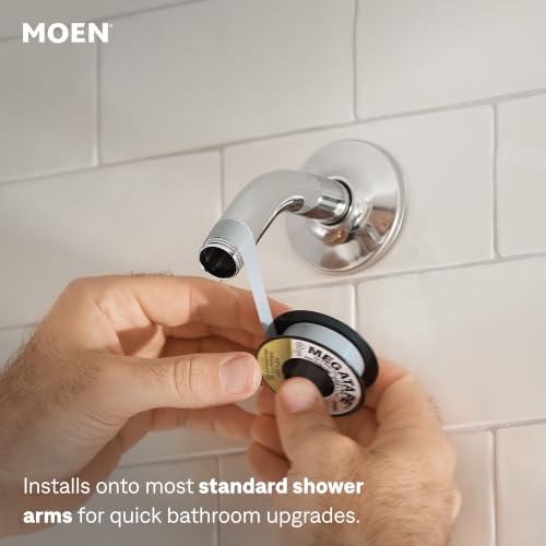 Moen Engage Spot Resist Brushed Nickel Six-Function 5.5-Inch Removable Handheld Showerhead with Magnetic Docking System, 26112SRN - color: Spot Resist Brushed Nickel, size: 5.5-Inch