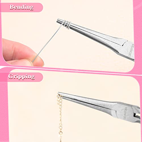 6-Inch Small Needle Nose Pliers for Jewelry Making, Smooth Jaws - style: Needle Nose Pliers