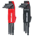 CRAFTSMAN Hex Key Allen Wrench Set with Ball-End, SAE/MM, 20 Piece (CMHT26020) - style: 20 Piece, MM/SAE
