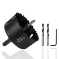 75mm/2.95" Dia Toothed Bi-Metal Hole Saw Drill Bit Saw Drilling Tool - color: black, size: 2-61/64" (75mm)