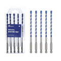5 Pack 9/32 inch (7mm) Concrete Drill Bit Set, Masonry Drill Bit Set - style: 9/32"（5 Pcs）