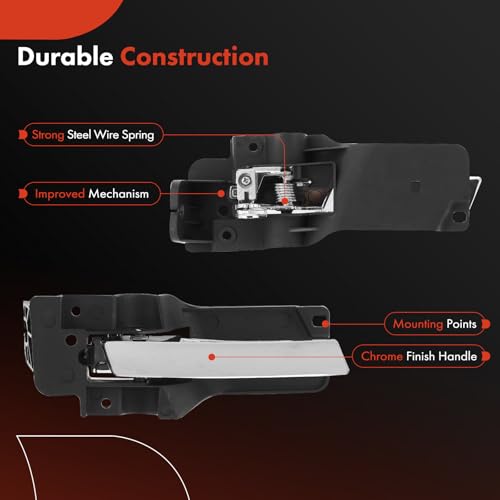 A-Premium Front Right Passenger Side Interior Door Handle - style: Front Right