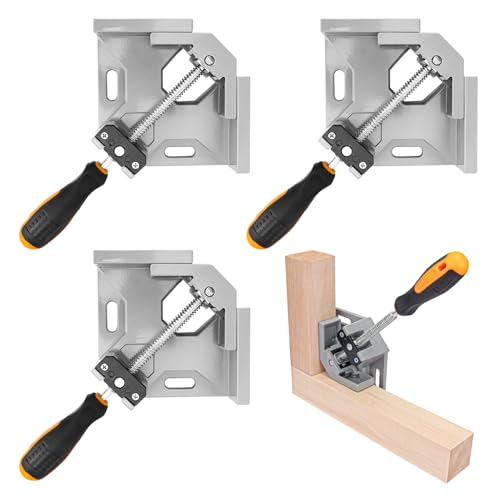 4 PCS Corner Clamps for Woodworking - size: 4 PCS Clamping Range 3 Inch