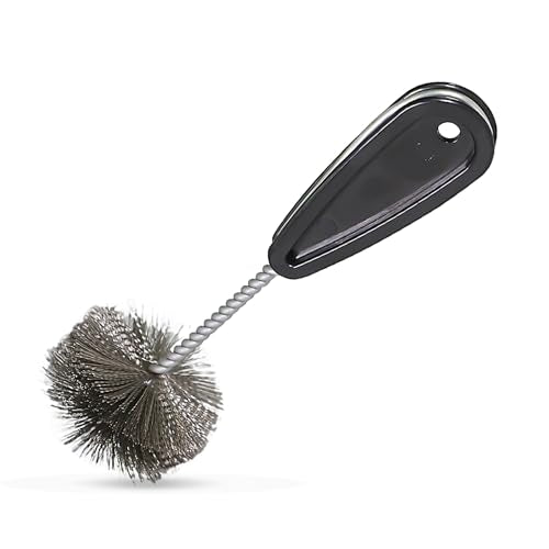 SUPPLYGIANT 7225 Fitting Brush for Copper Pipe Cleaning with Plastic Handle , 3", Black - size: 3 in.
